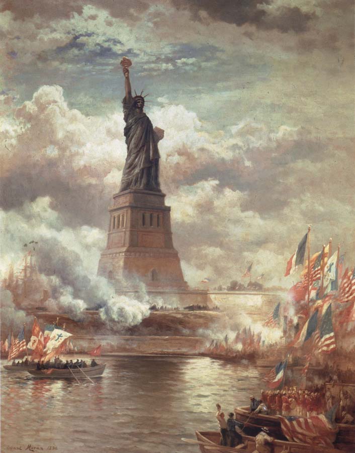 Statue of Liberty Enlightening the World